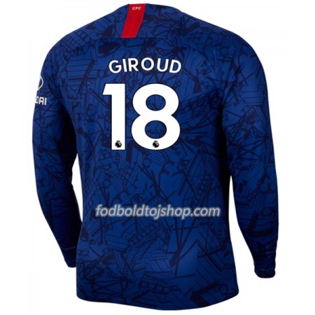 Chelsea GIROUD 18 Hjemmebanetrøje 2019-20 L/S